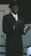 Wes clapping