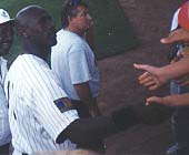 Michael Jordan at the Space Jam shoot - August 10, 1995