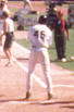 Michael Jordan at bat